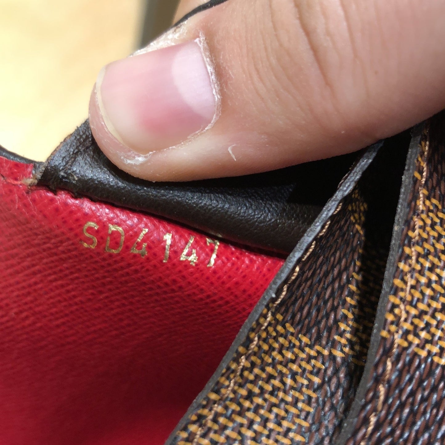 Louis Vuitton Josephine Wallet Nm Damier