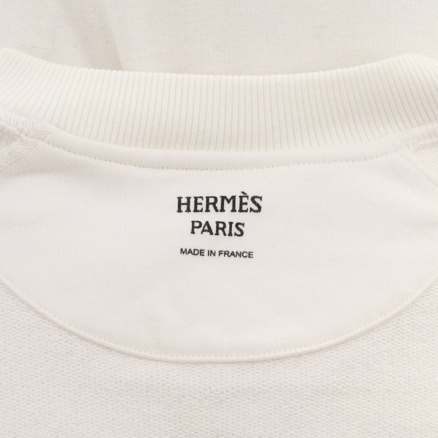 Hermes Women'S Chevaloscope Crewneck Sweater Embroidered Cotton