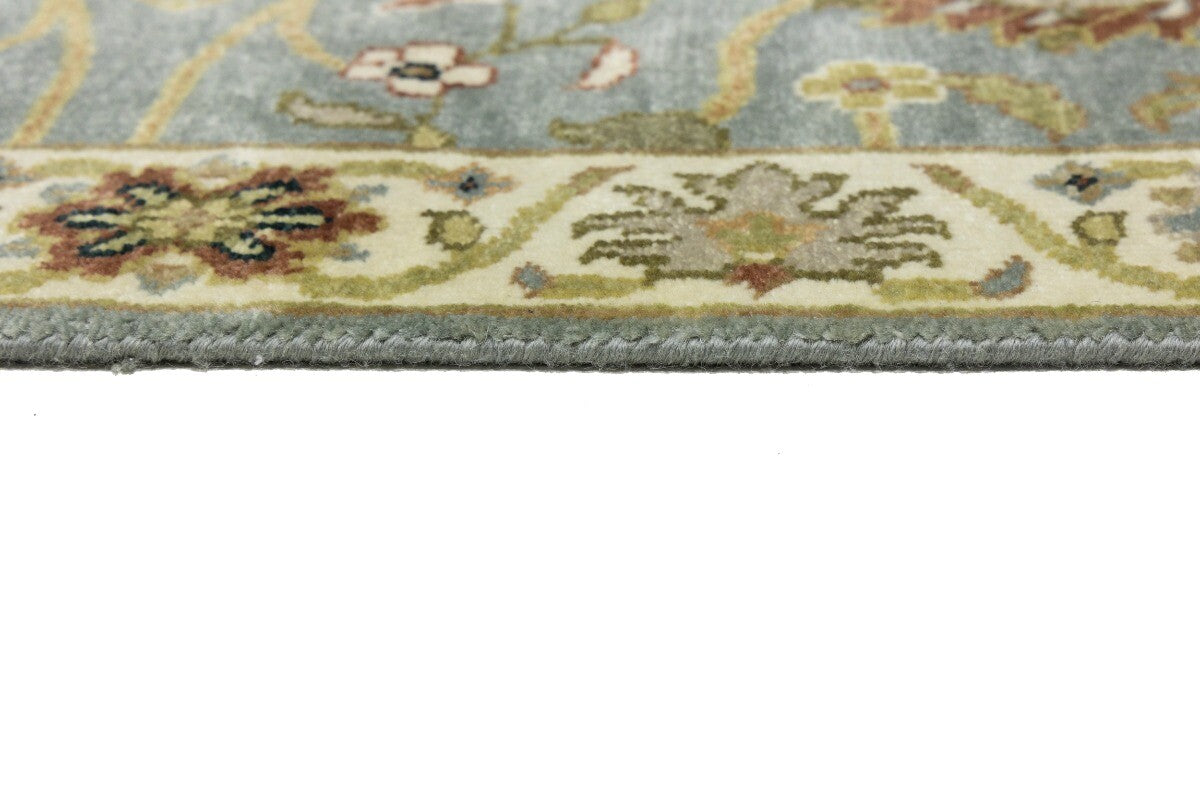 Muted Floral Peshawar Osh Chobi Runner Rug