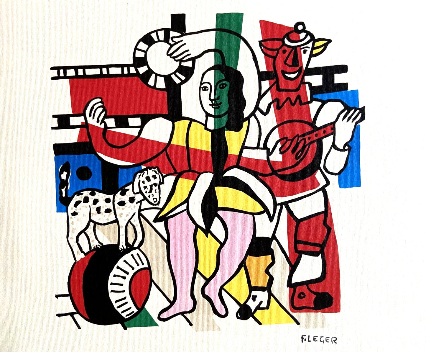 Fernand Lger Lithograph 1962 Numbered Maeght