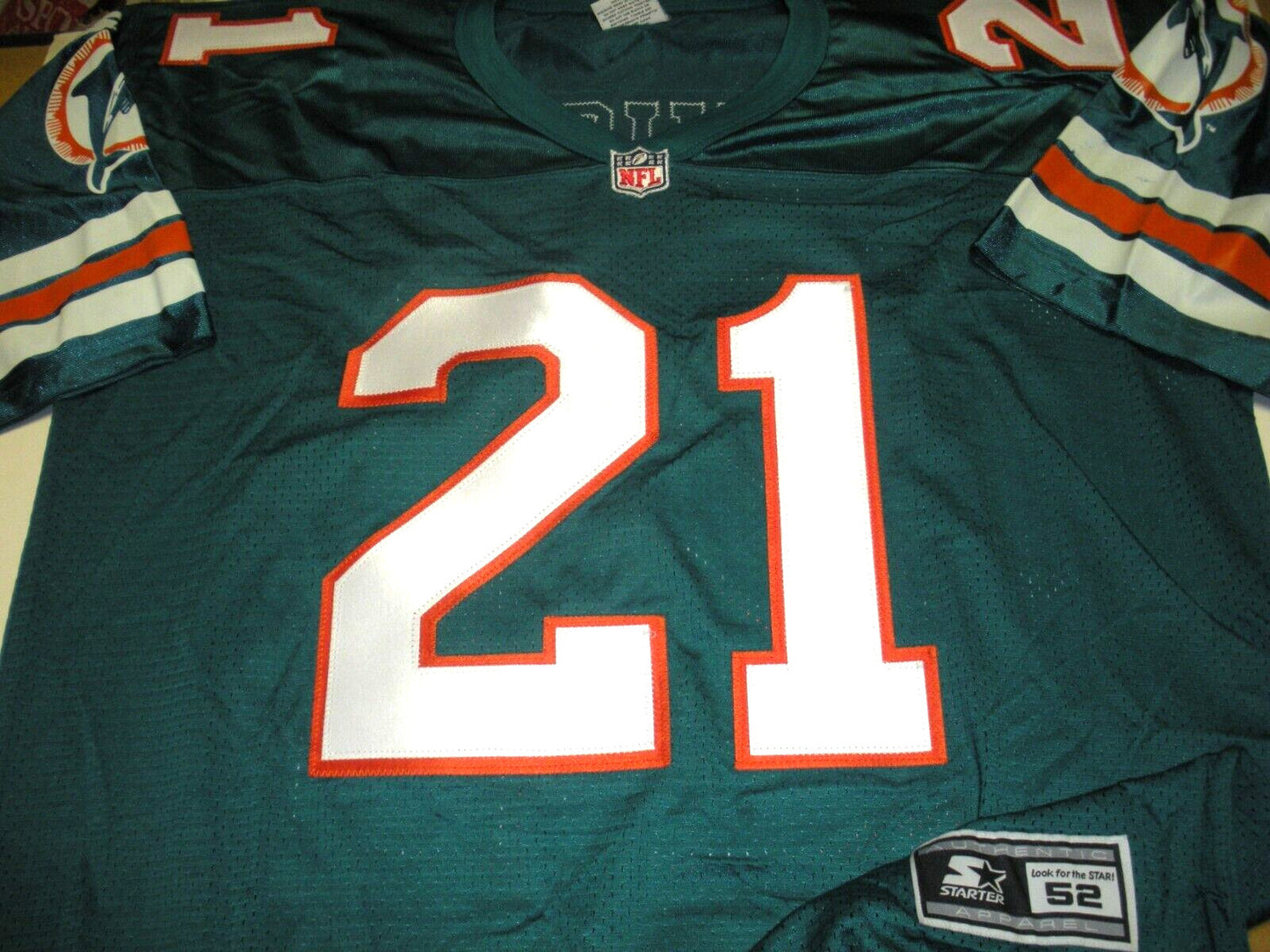 Jim Kiick Wyoming,Miami Dolphins W/Coa Signed