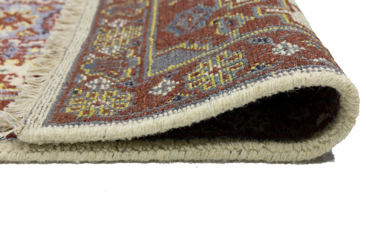 Indo-Viss Tribal Wool Runner Rug Oriental Farmho