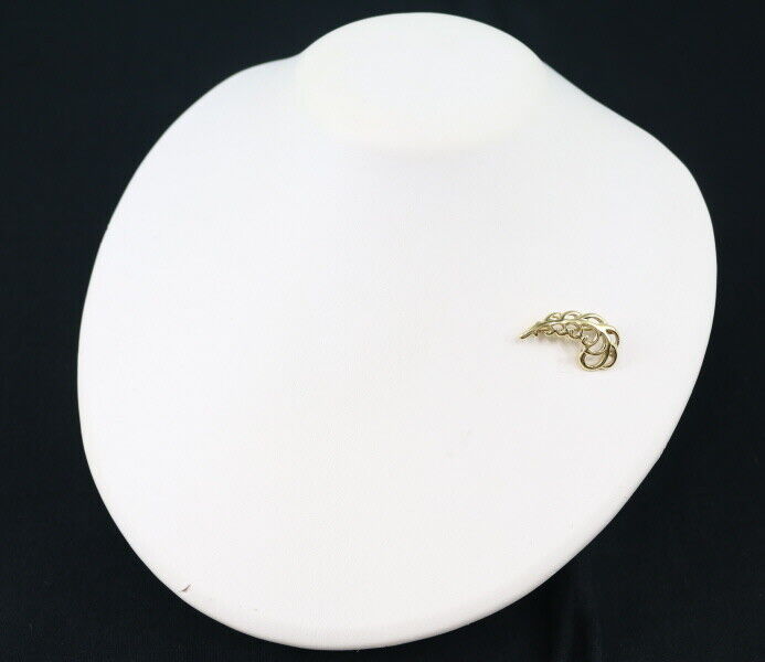 Tiffany&Co. Vintage Brooch Paloma Picasso Leaf 18K 750 Yellow Gold
