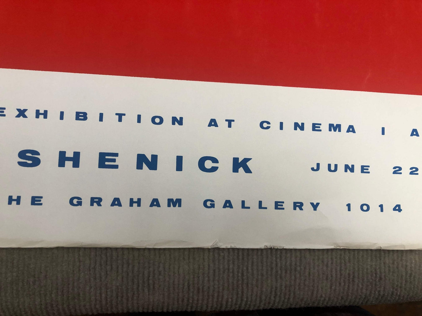 Nicholas Krushenick 15Th Invitational Art Exhibition At Cinema I And Cinema Ii S