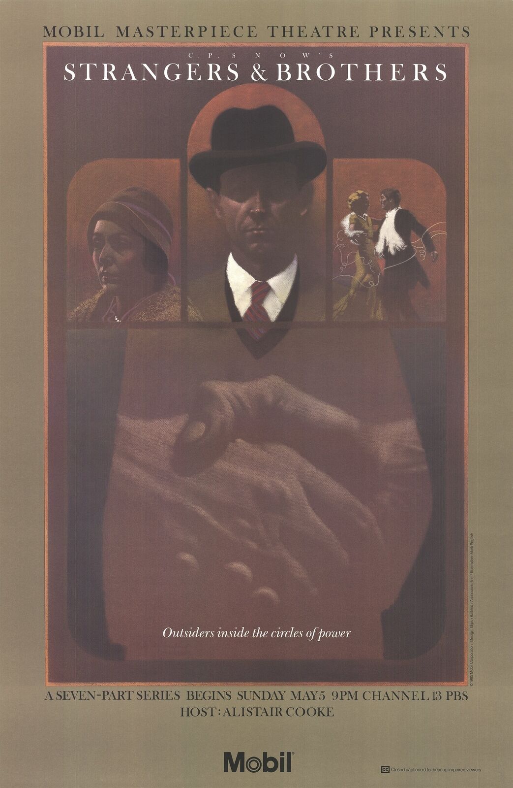 Mark English Strangers & Brothers " Offset Lithograph Contemporary