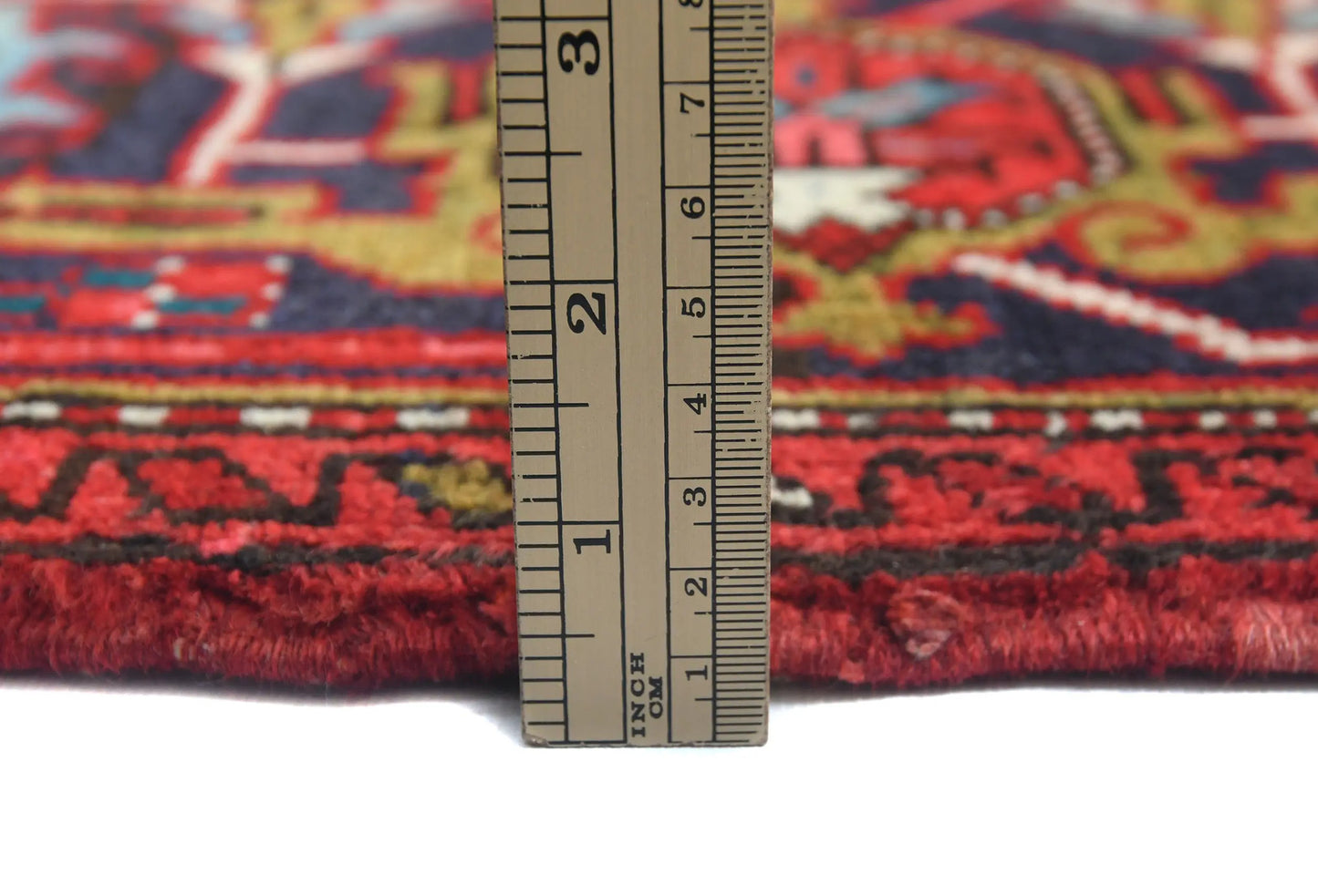 Tribal Handmade Oriental Rug 6'7X9 Ft Red Vintage