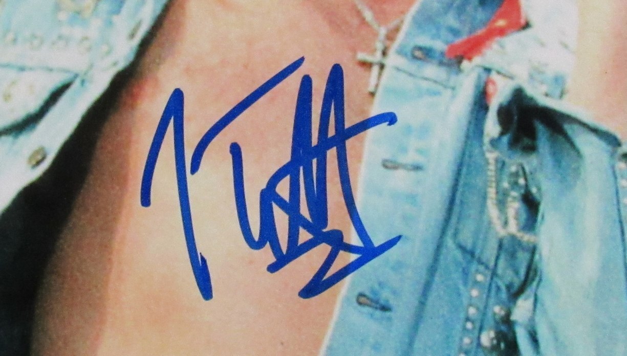 Joe Elliott Autographed 8X10 Photo Def Leppard Jsa