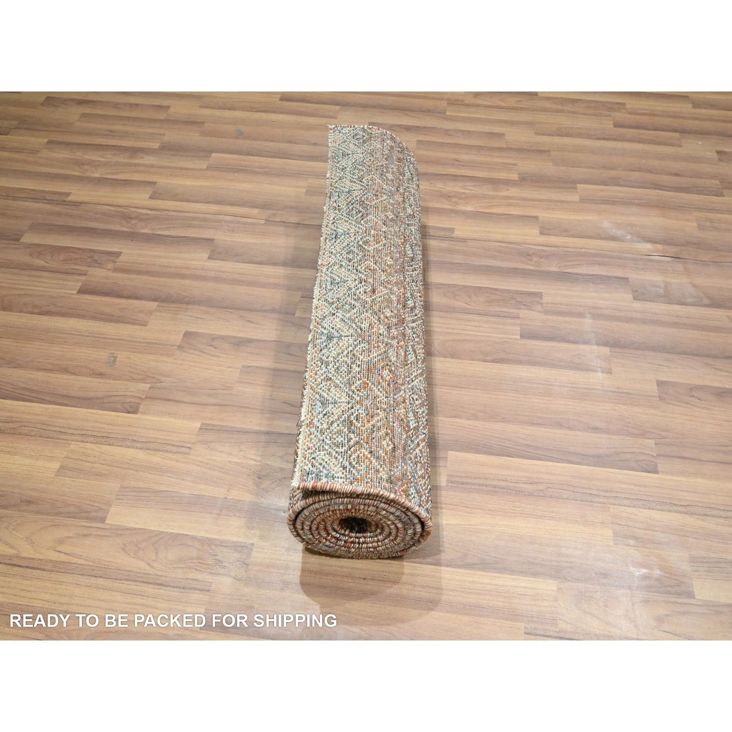 2'7"X10' Red Kohinoor Herat Design Soft Wool Hand Knotted Runner Rug