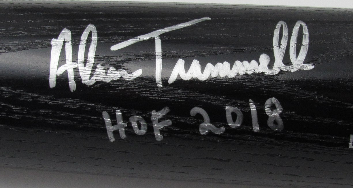 Alan Trammell Hof Autographed/Inscribed