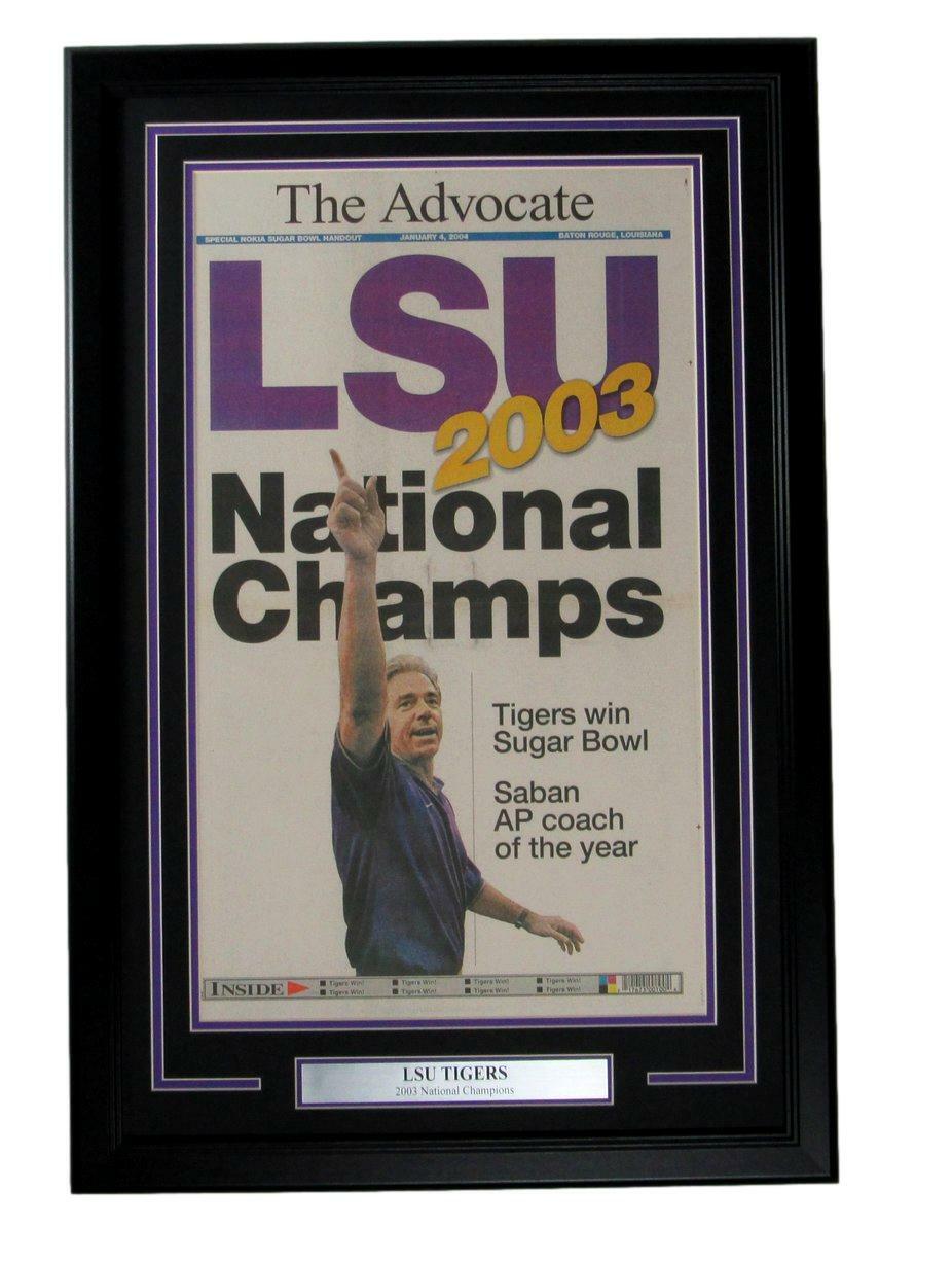The Advocate Newspaper 2004 Sugar Bowl Lsu 2003