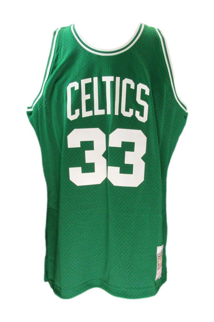 Larry Bird Hof Autographed Mitchell & Ness