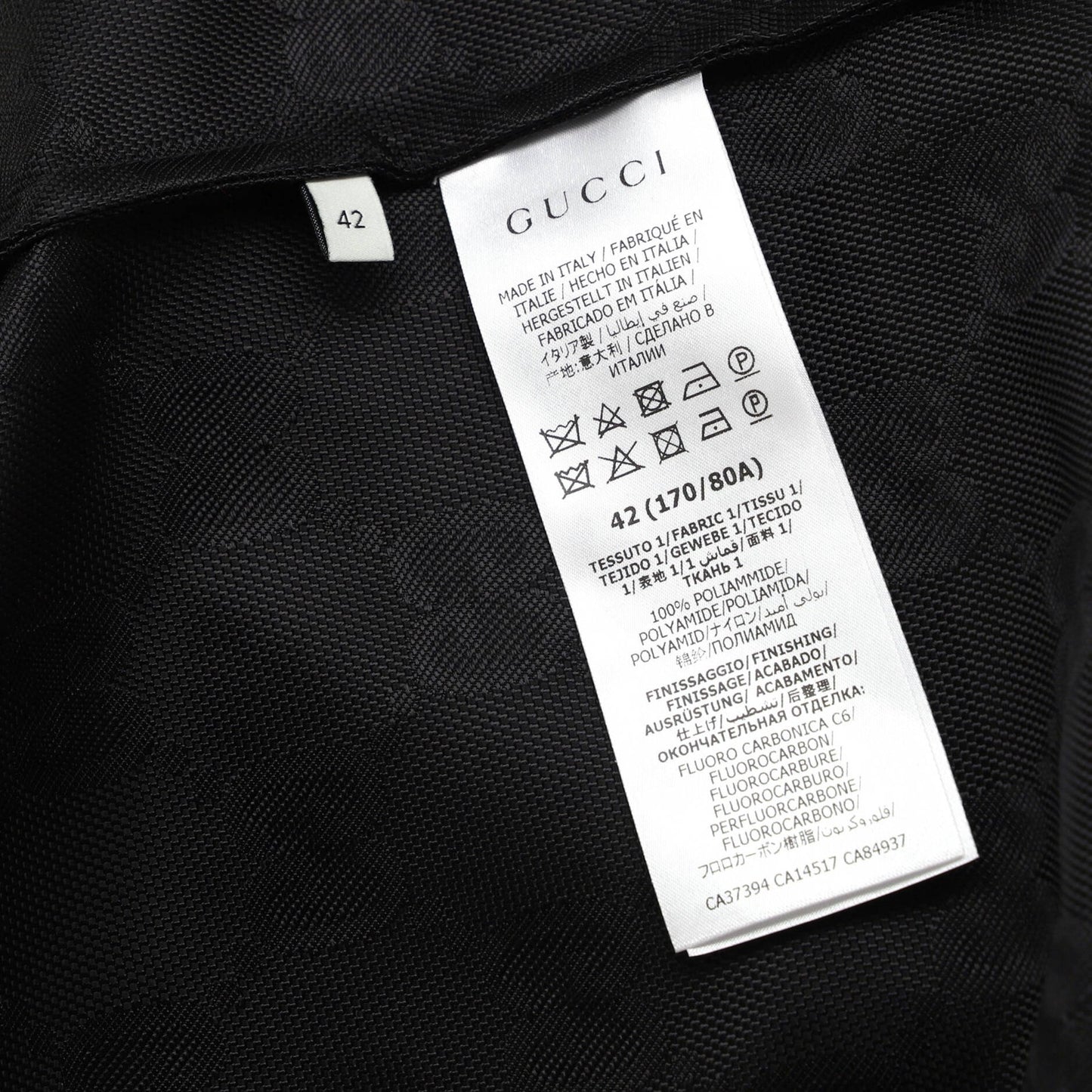Gucci Men'S Off The Grid Hooded Windbreaker Gg Polyamide