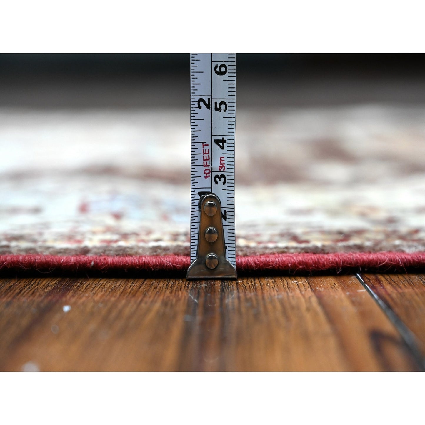 2'8"X17'4" Brown Hand Knotted Super Kazak Wool Xl Runner Oriental Rug