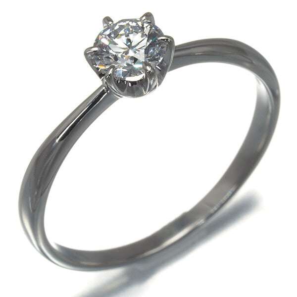 Tasaki Ring Solitaire Diamond 0.34Ct Us6-6.25 900