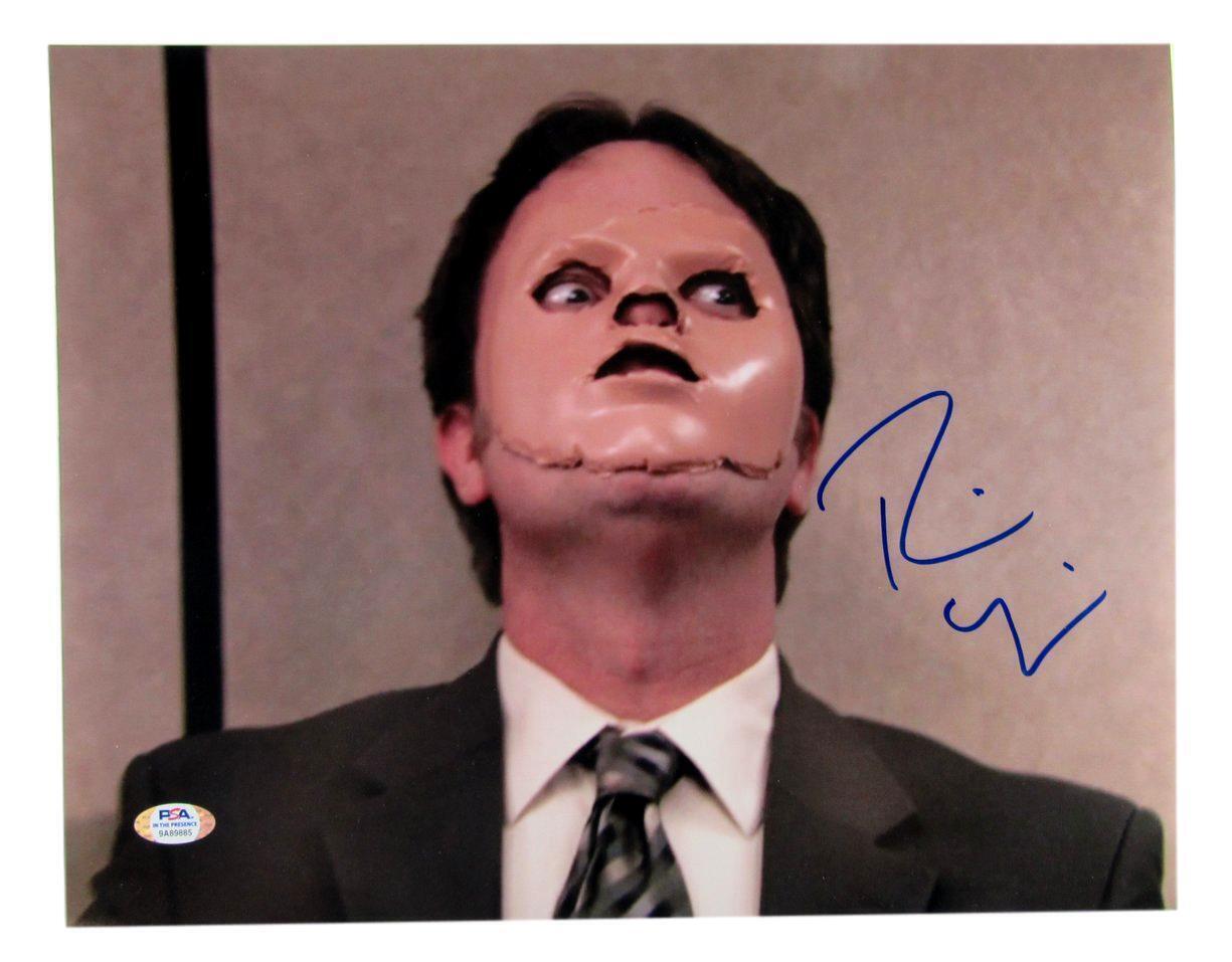 Rainn Wilson Signed 11X14 The Office Dwight