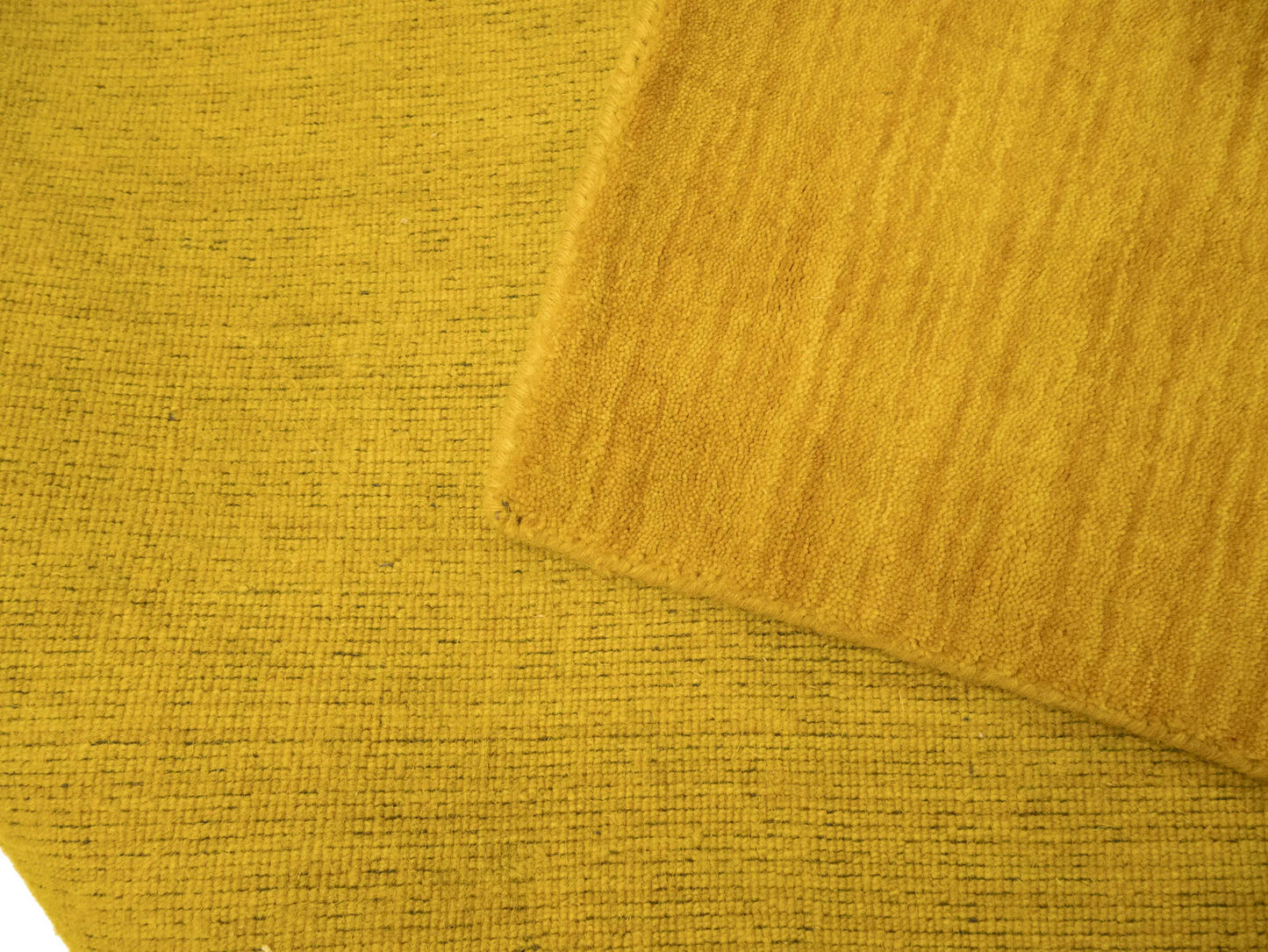 Solid Design Hand-Loomed 9X12 Gabbeh Wool Rug