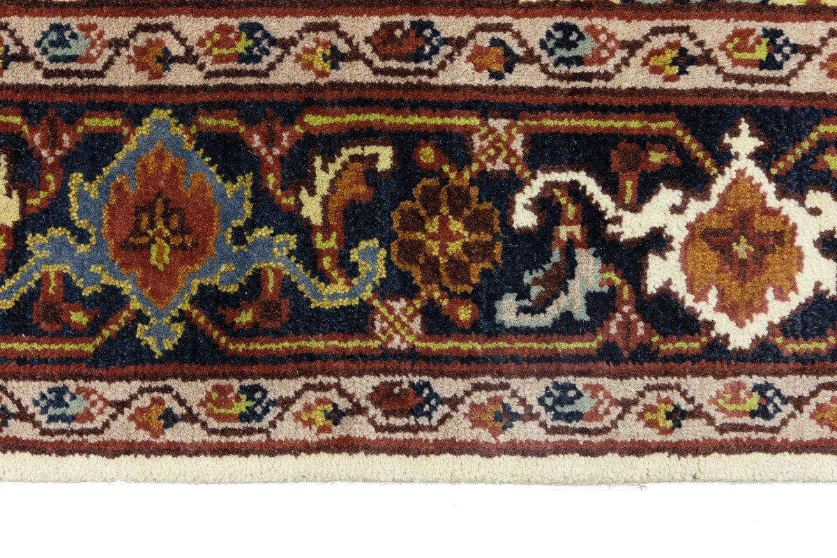 Handmade Floral Design Chobi Rug Wool Oriental