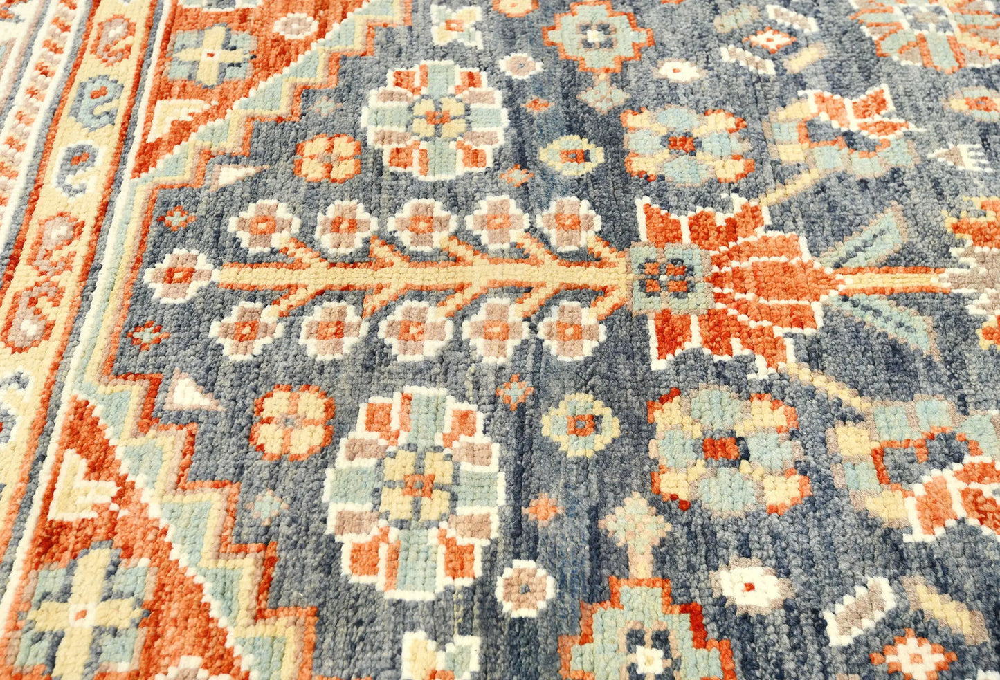 8X10 ft Rare Oushak Oriental Rug Floral