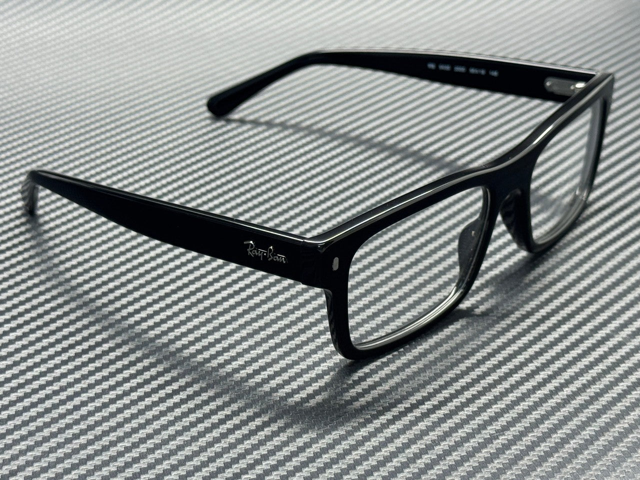 Ray Ban Rx5435 2000 Black Men'S 56 Mm Eyeglasses