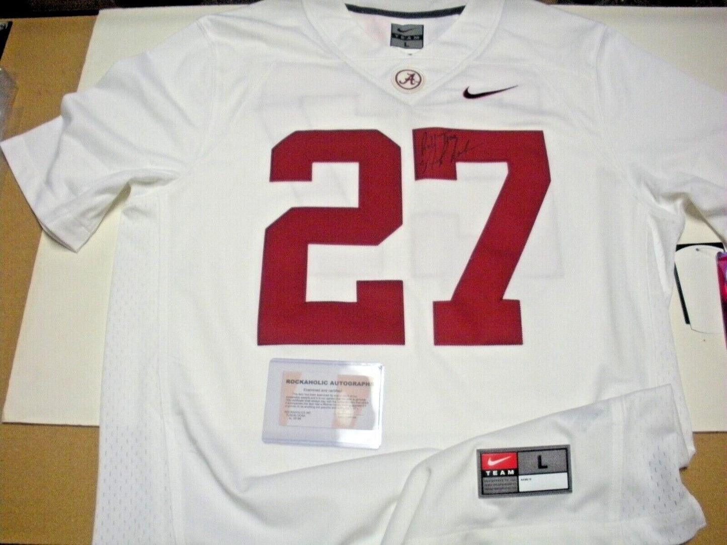 Nick Saban Alabama Crimson Tide,Hof W/Coa Signed
