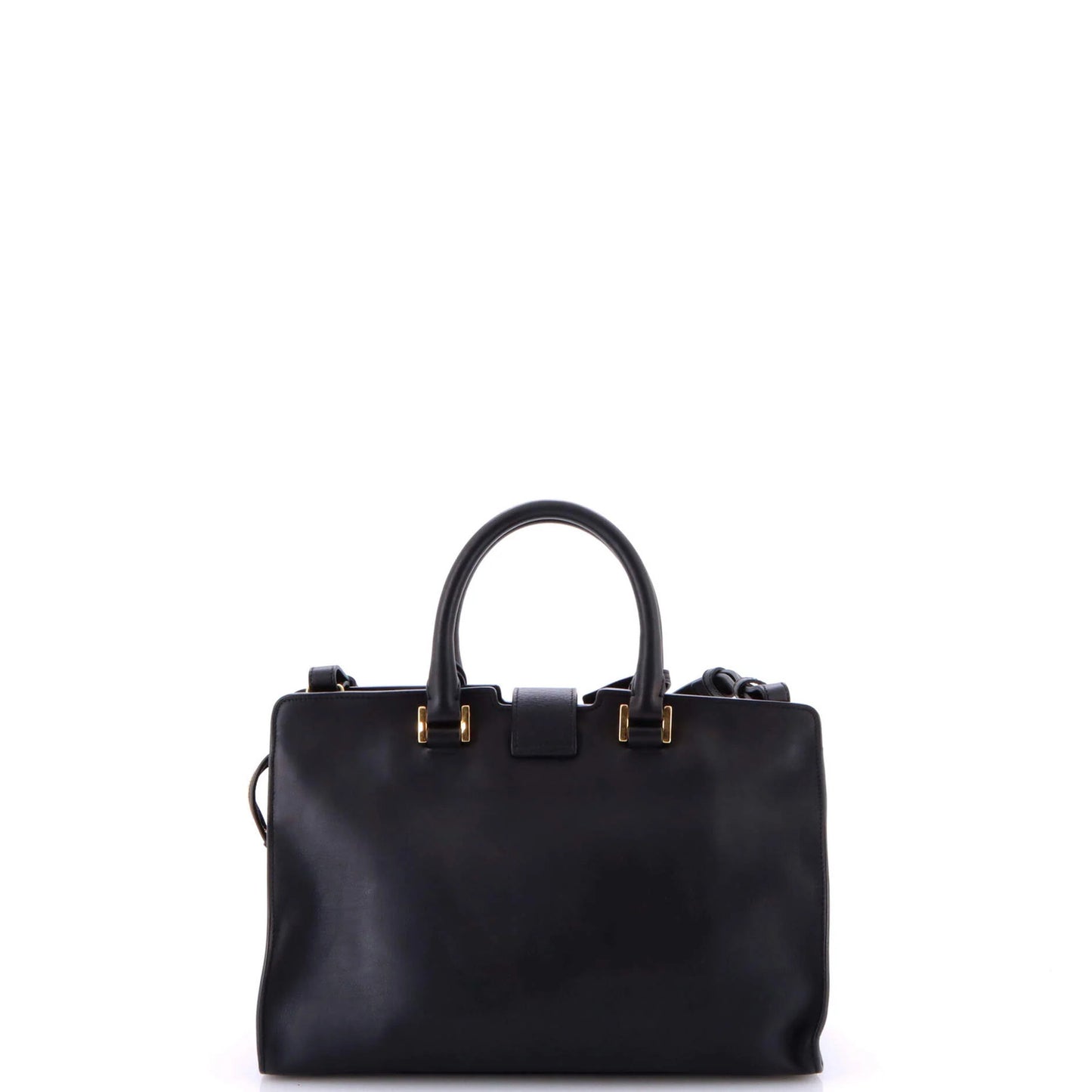 Saint Laurent Monogram Cabas Leather Small