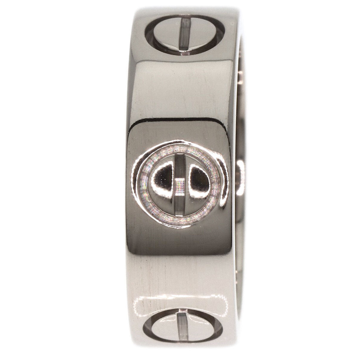 Cartier Ring Love Ring #47 K18 White Gold
