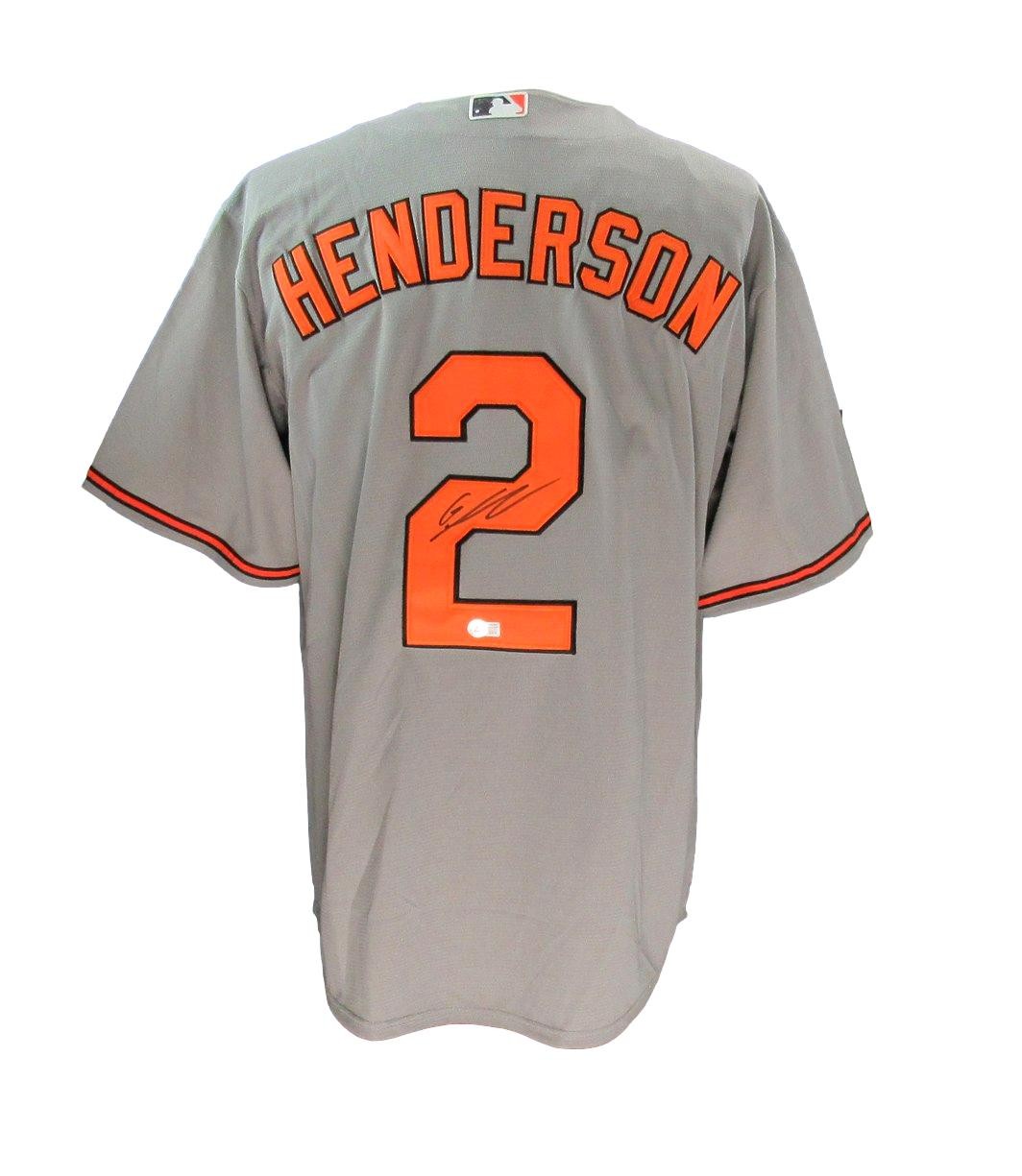 Gunnar Henderson Autographed Xl Grey Nike