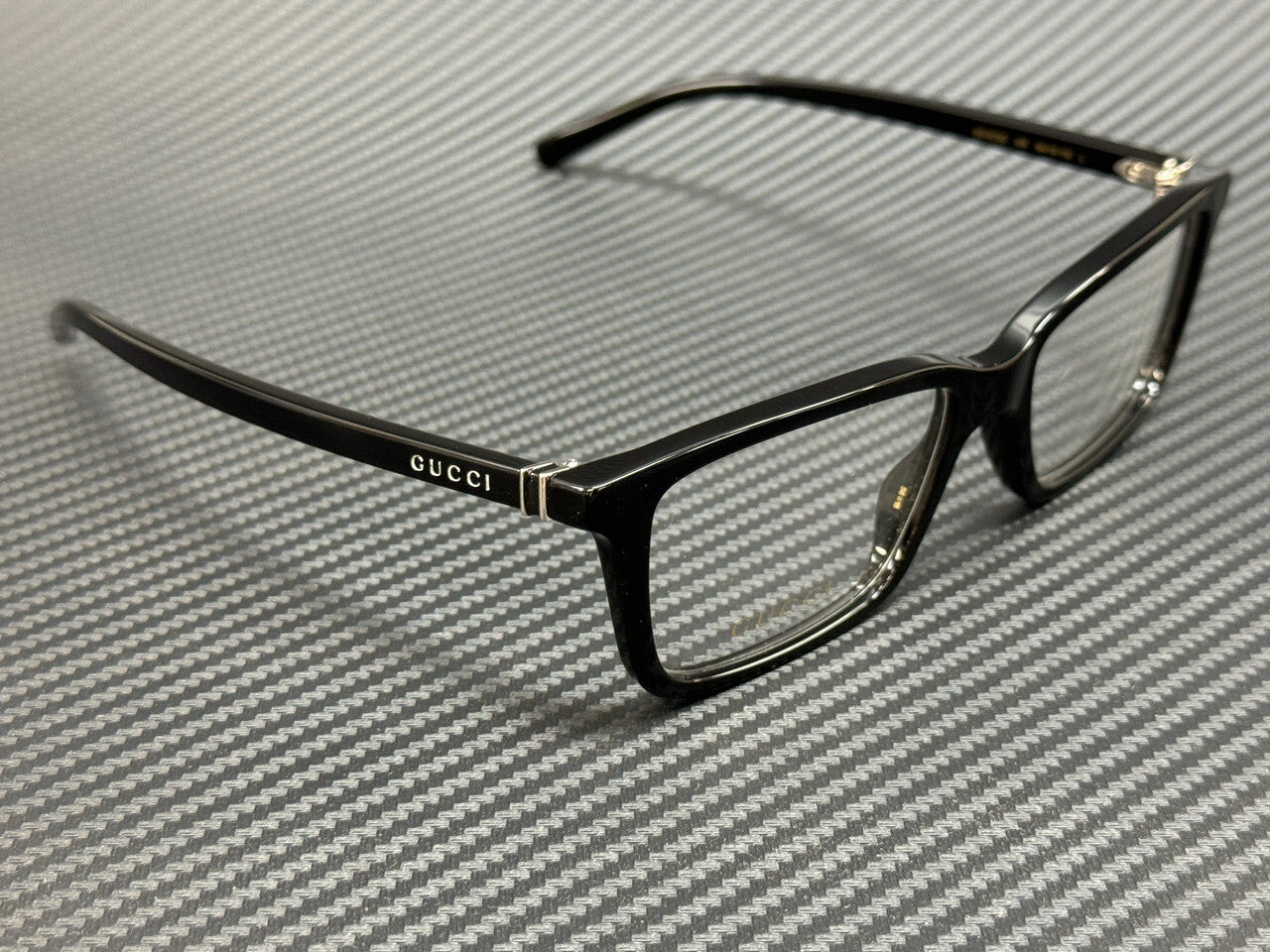 Gucci Gg1672O 005 Black Men'S 56 Mm Large