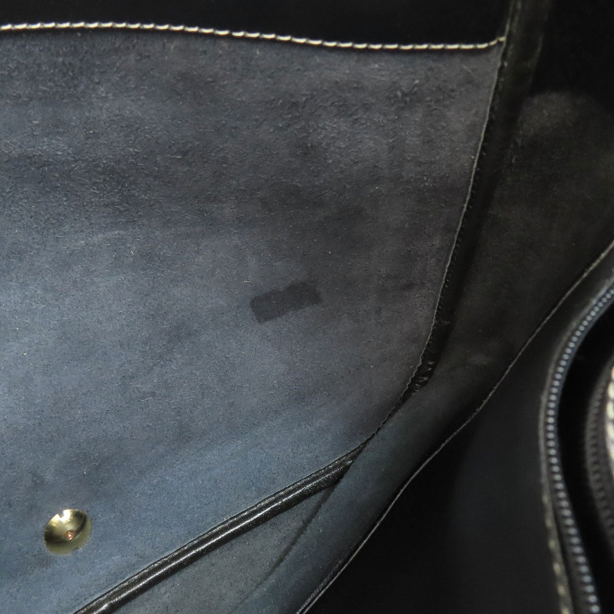 Leather CHRISTIAN DIOR logo Shoulder Bag