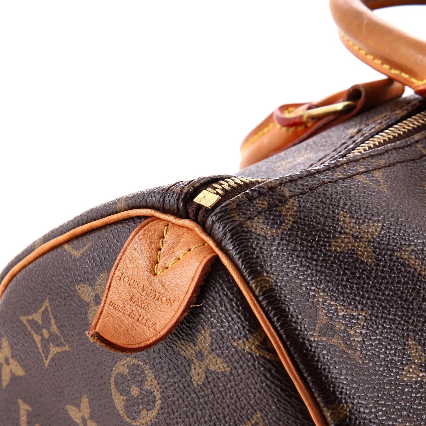Louis Vuitton Speedy Handbag Monogram Canvas 35
