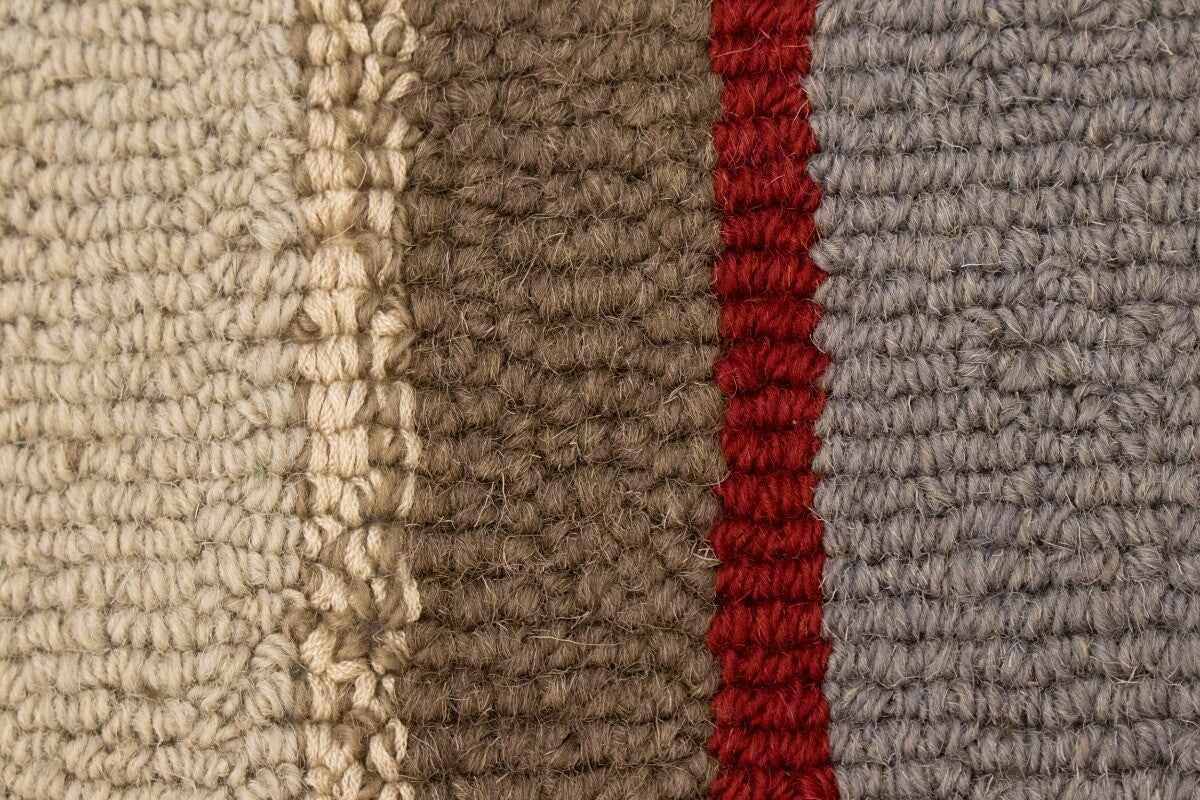 Hand-Tufted Multicolored Stripes 5X8 Modern Area