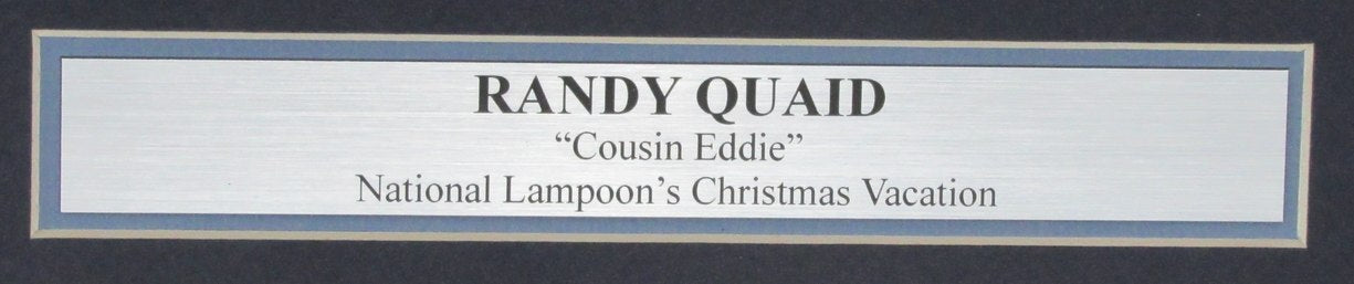 Randy Quaid Autographed 16X20 Photo "Christmas