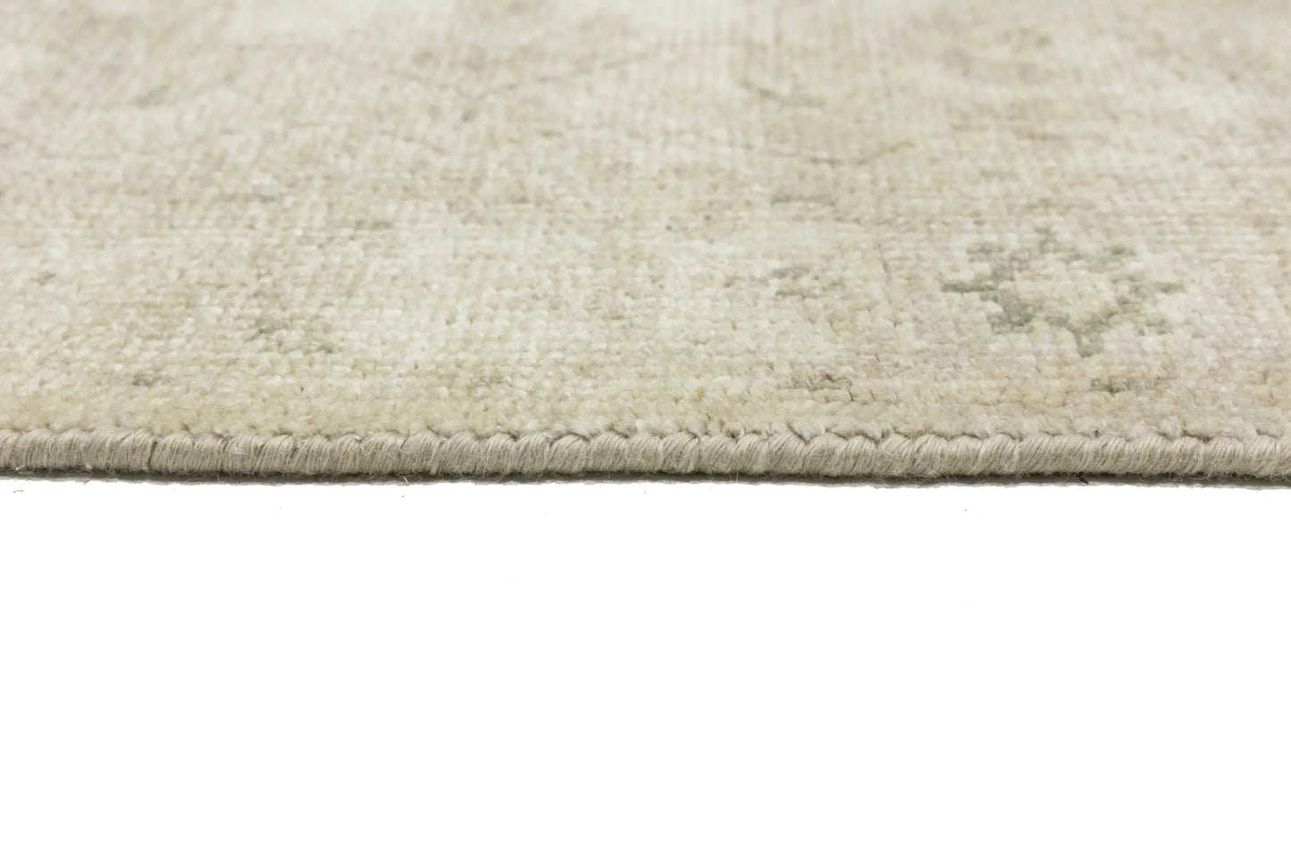 Transitional Oriental Runner Rug Muted Floral