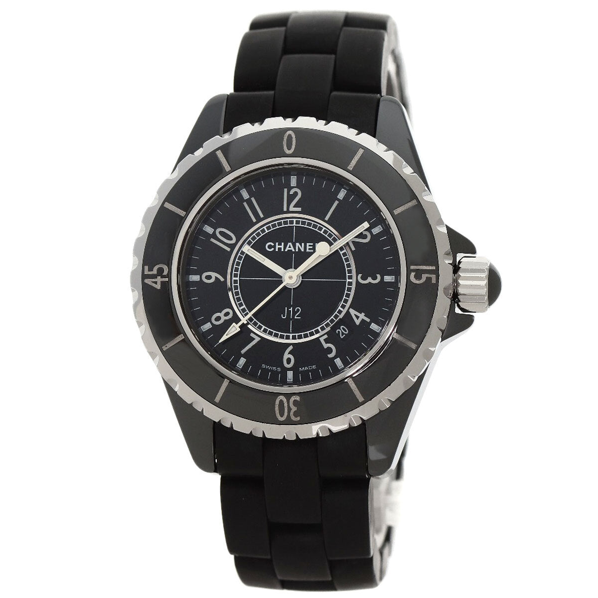 Chanel J12 1.3" Watches H0681 Ceramic/Rubber Ladies
