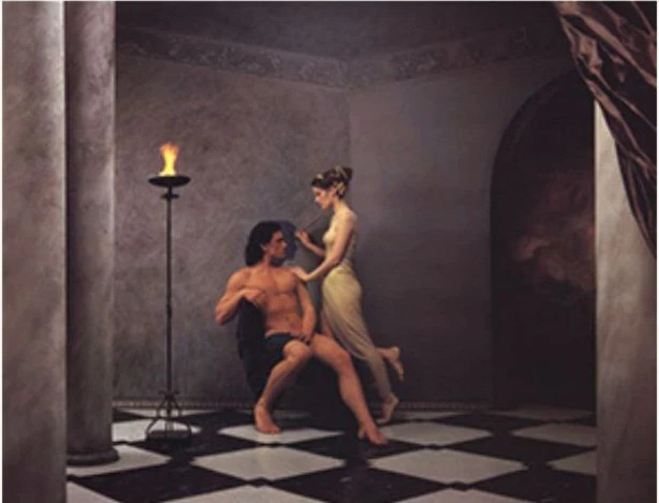 Dianne Blell The Origin Of Drawing " Poster Photography Purple