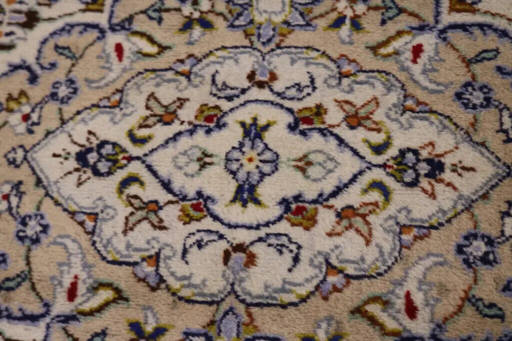 Handmade Vintage Oriental Area Rug Classic Floral