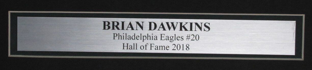 Brian Dawkins Hof Signed 16X20 Photo Philadelphia