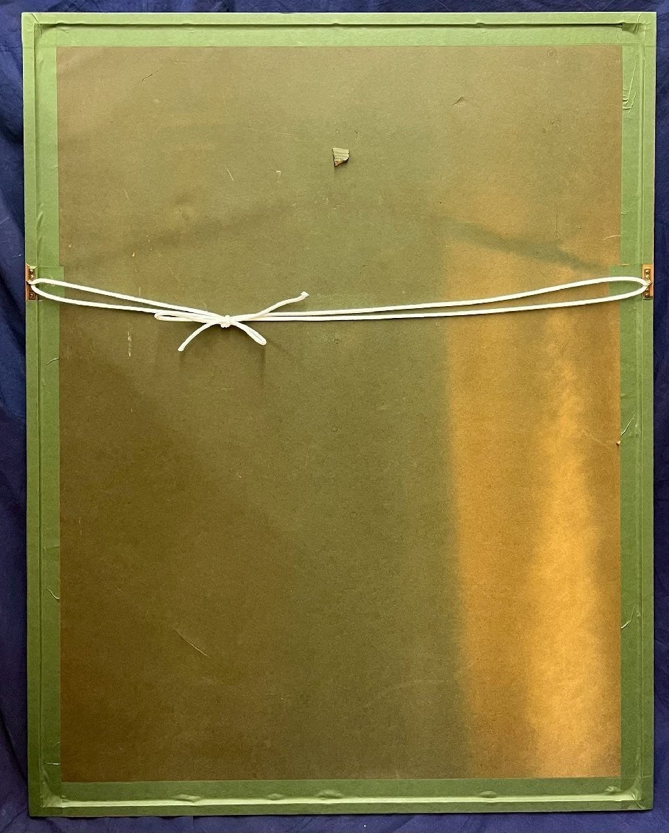 John Lennon Photographic Portrait Silkscreen 174/300 Signed By Yoko Ono W Mark