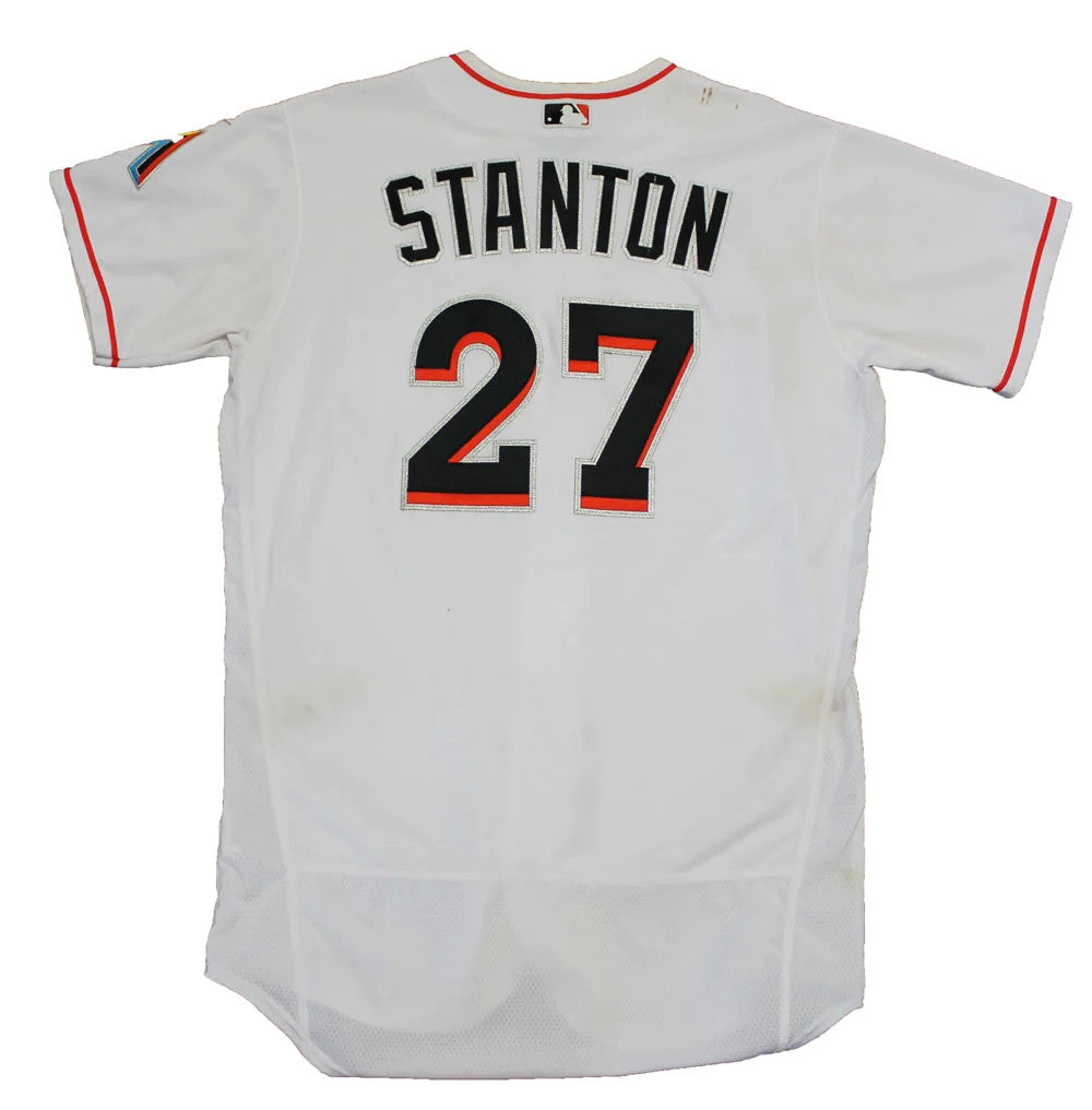 Giancarlo Stanton Game Used 2016 Opening Day