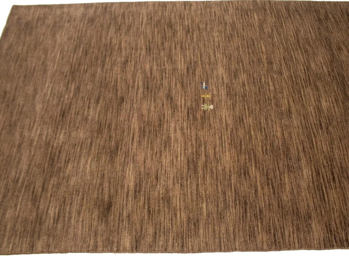5X8 Ft Hand-Loomed Modern Oriental Rug Solid