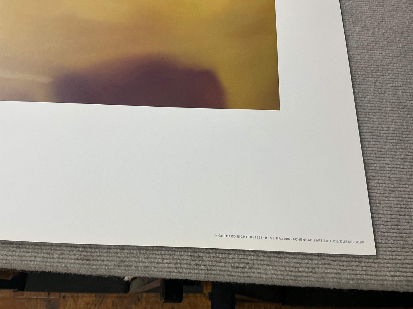 Gerhard Richter Abstrakte Bilder (No Text) " Poster Contempora