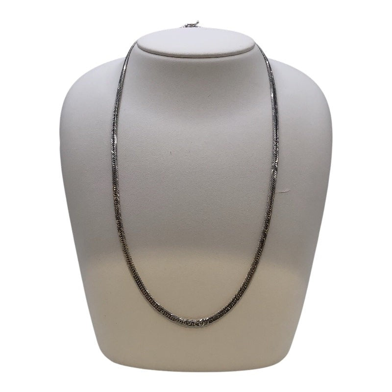 12-Sided Triple Kihei Necklace K18 White Gold