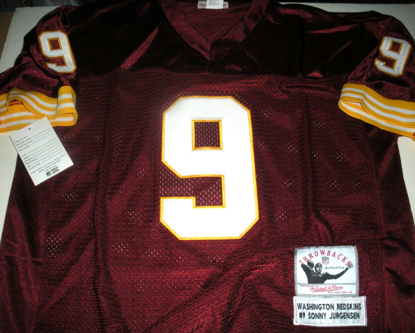 Sonny Jurgensen Hof Beckett/Coa Signed Official