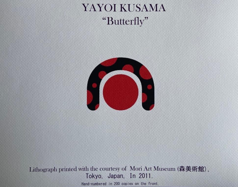 Yayoi Kusama, Lithograph Mori Art Museum Numbered