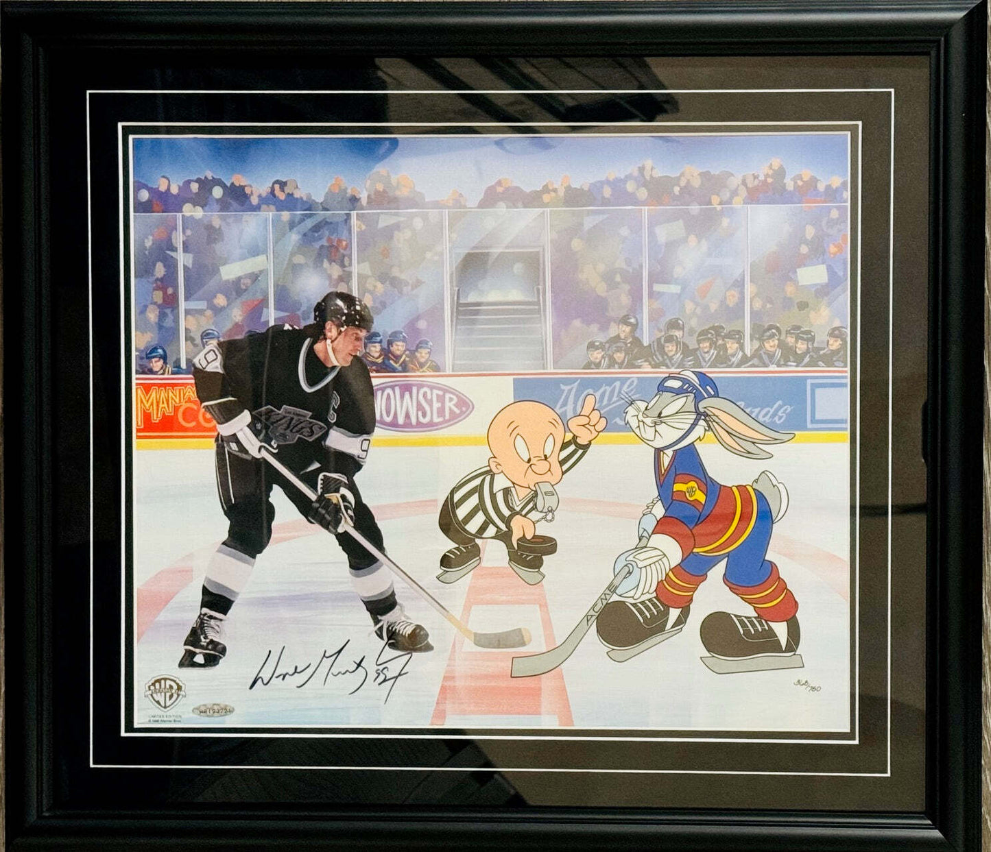 Wayne Gretzky Signed "The Great Ones" L.E. Cel