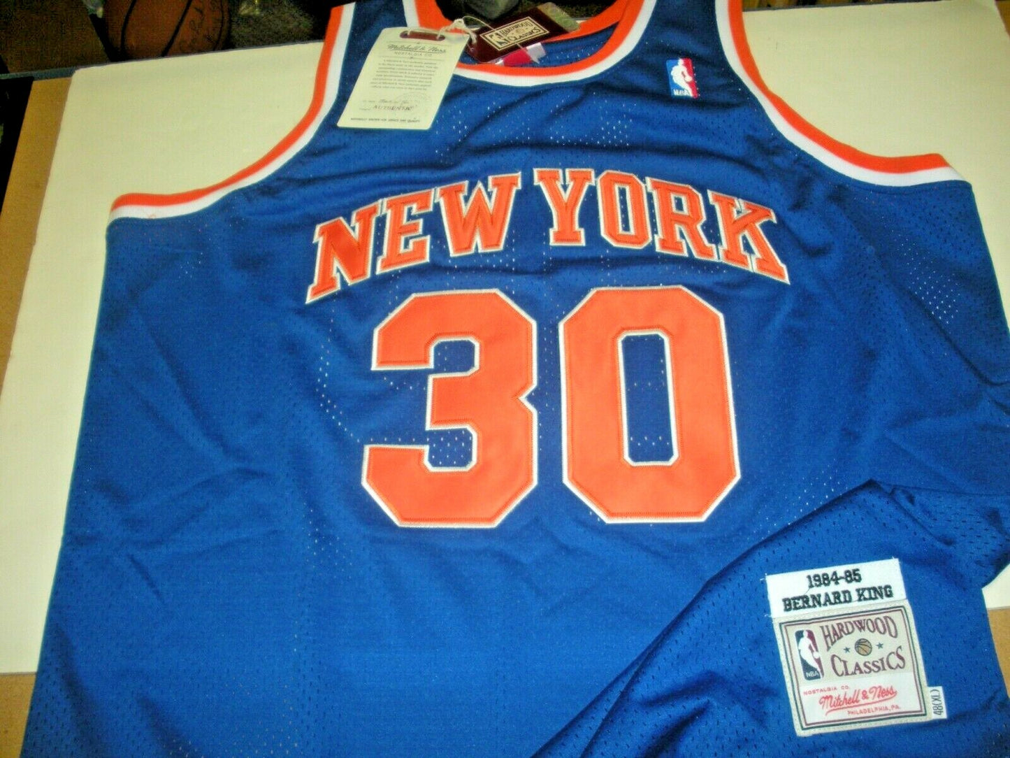 Bernard King New York Jsa/Coa Signed Official