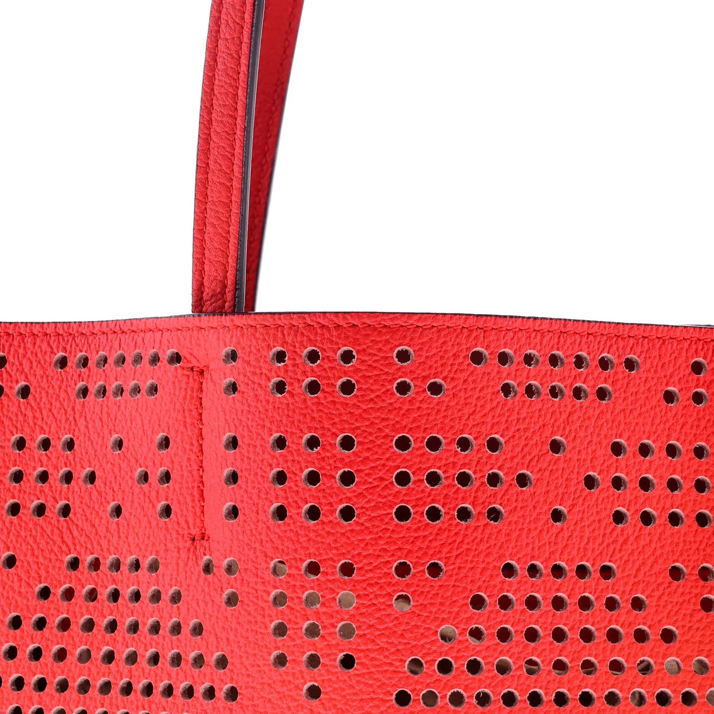 Christian Dior Dioriva Tote Perforated Leather
