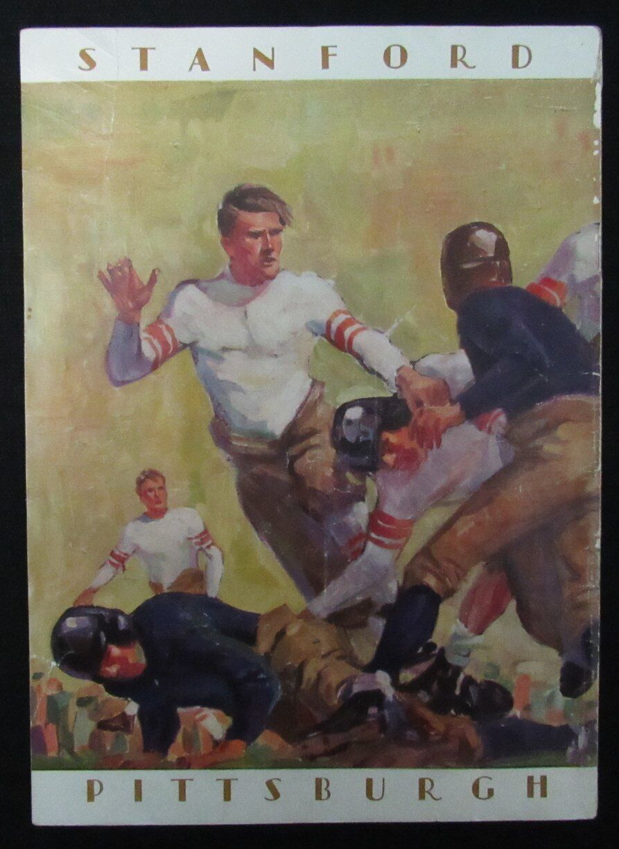 1928 Rose Bowl Pittsburgh Vs. Stanford College