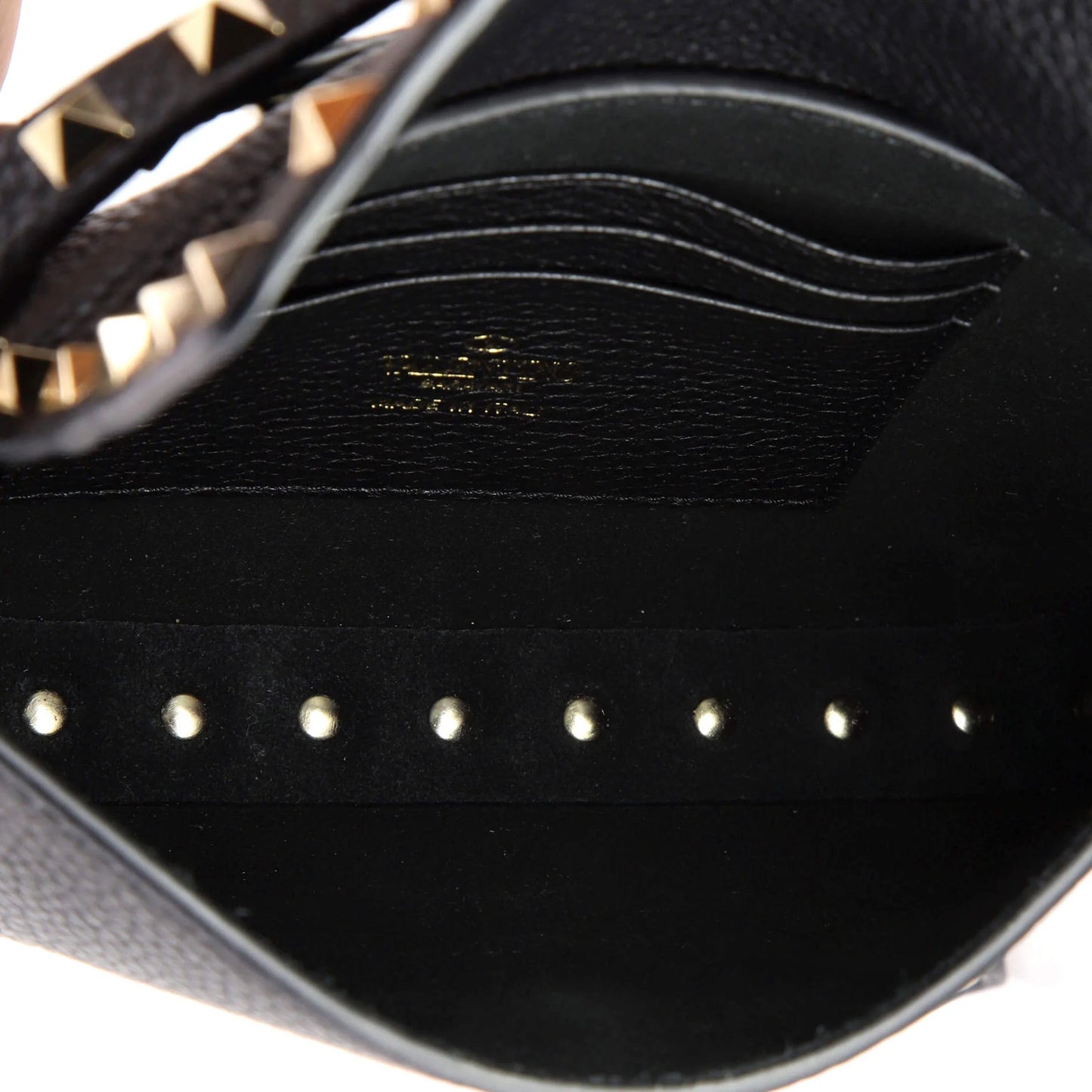 Valentino Garavani Rockstud Top Handle Crossbody Pouch Leather Mini