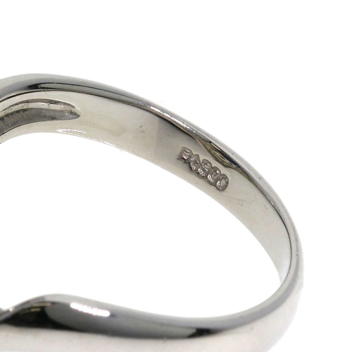 1.301ct Sapphire Diamond Ring Platinum PT900 8.7g
